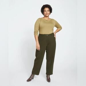 NWT UNIVERSAL STANDARD Etta Straight Ponte Jeans (size 12)